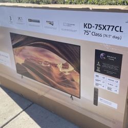 75 Tv Sony Smart 4k Hdtv In Box 6 Month Warranty.  Free Delivery 