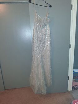 jeweled formal dress