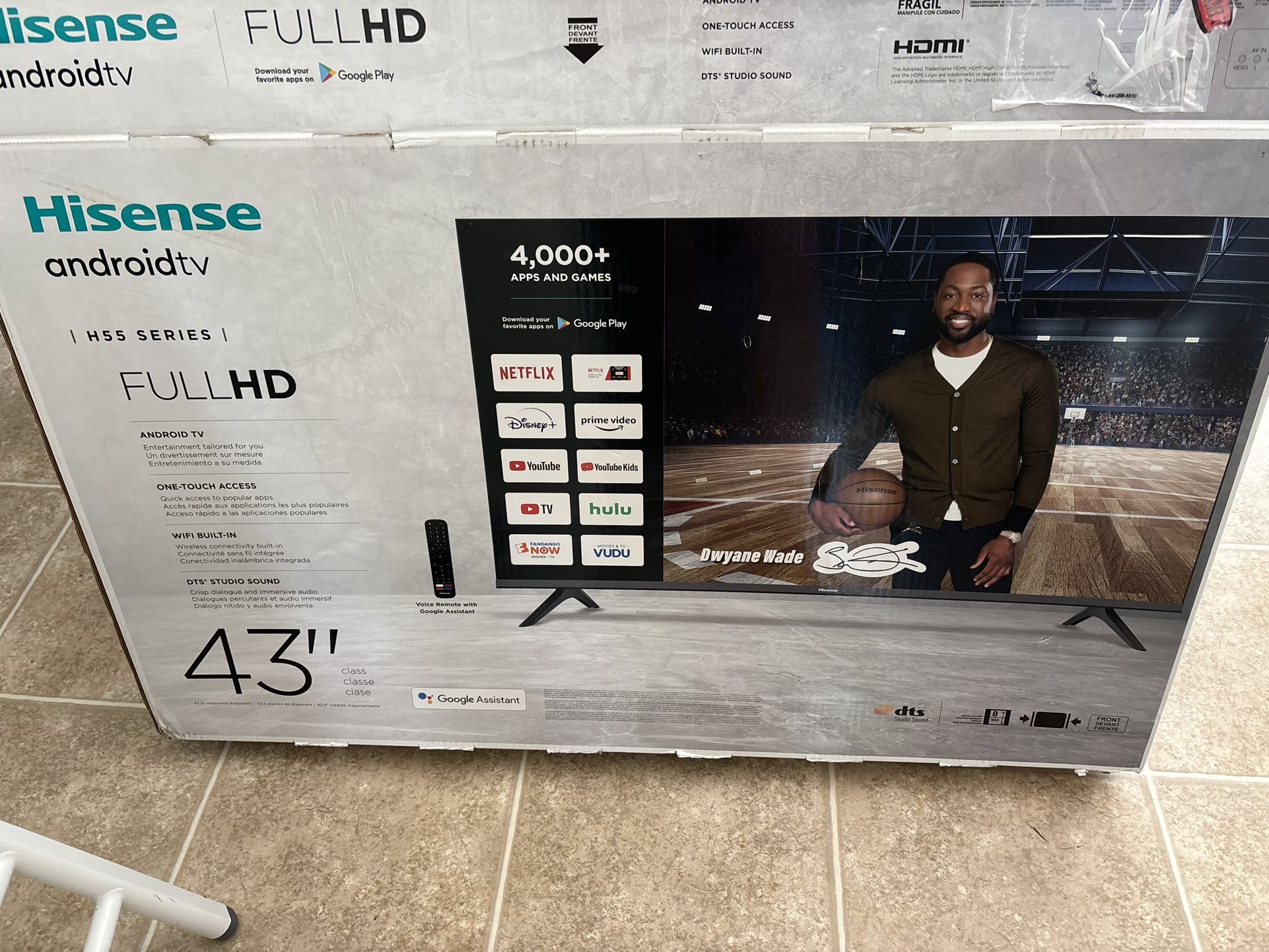 Hisense Android Smart Tv 43”