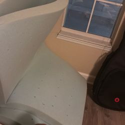 4 Inch Memory Foam Mattress Topper Full Size Bed