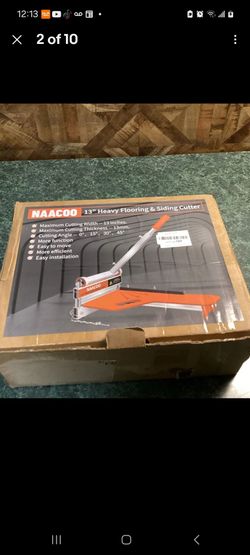 Naacoo laminate And Vinyl Planks Cutter  13. Inch blade  85.00
