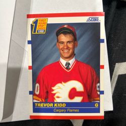 Trevor Kidd NHL trading card
