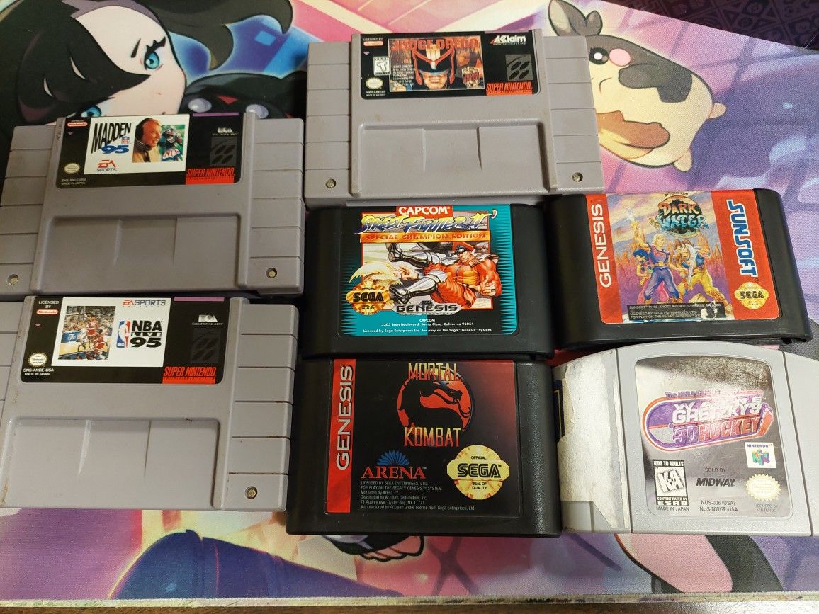 Vintage Video Games