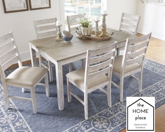 NEW MERCHANDISE FOR SALE 🚨🚨CONTEMPORARY DINING TABLE WITH 6 CHAIRS.