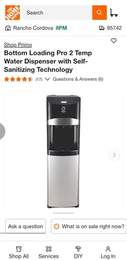 Lightly used/like new without box Primo
Bottom Loading Pro 2 Temp Water Dispenser
