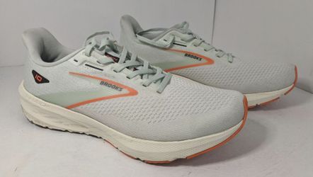 Brooks Launch 10 Shoes Mens Sz 11 Coconut Orange Running Road DNA 1104091D491