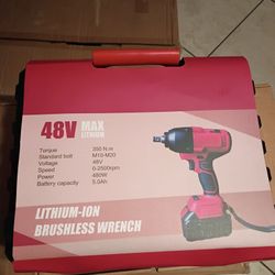 48 Volts Lithium Ion Brushless Wrench 