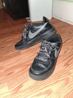 Nike Airforce 1 Black and grey
