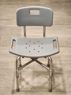 Adjustable shower chair