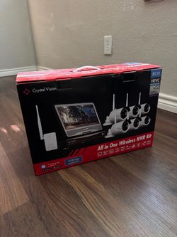 Crystal Vision 8 channel 6 Camera system