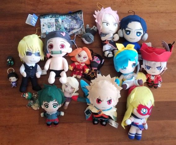 Plush And Plastic Dolls Anime Manga