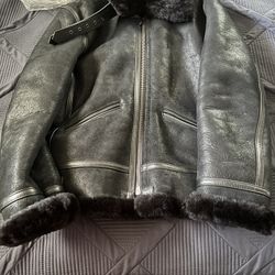Avirex Bomber Shearling 