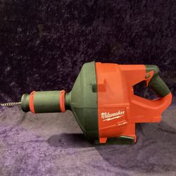 🧰🛠Milwaukee M18 FUEL Drain Snake Auger w/ CABLEDRIVE 5/16”x 35’ Cable-LIGHTLY USED!(ToolOnly)-$240!🧰🛠