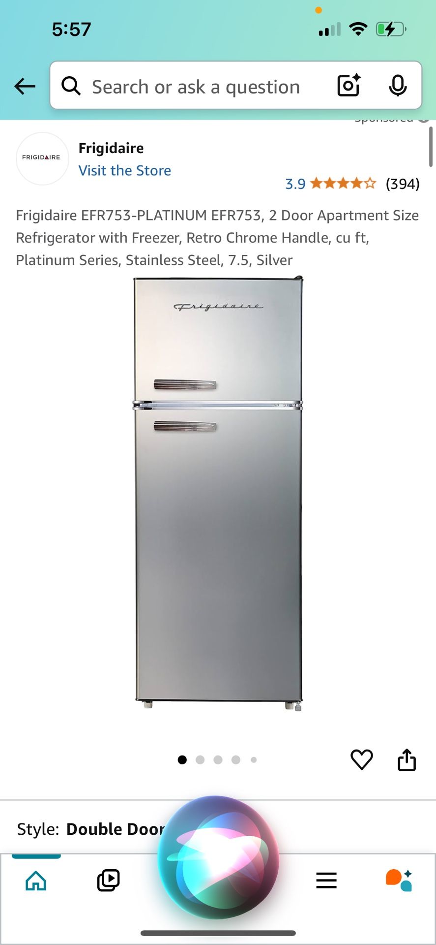 Fridgedaire Retro refeidgerator