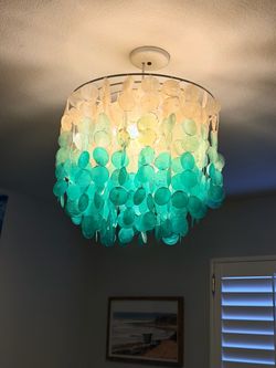 Pottery Barn kids chandelier
