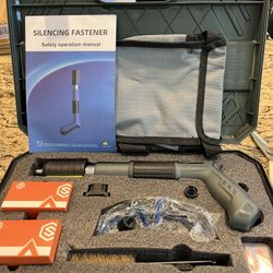 New!!  Professional Powerful Manual Mini Steel Nail Gun For Concrete Walls- Red Brick Wall 3 Speed Adjustable, Woodworking $25 (#527)