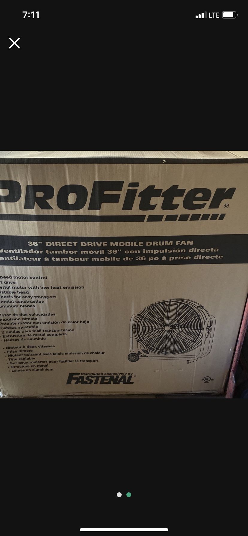 Floor Fan New