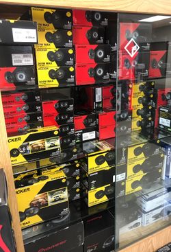 Kicker speakers and subwoofers