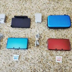 2 Original Nintendo 3DS Sets & Pokémon games for $$ (Read The Description Plz)
