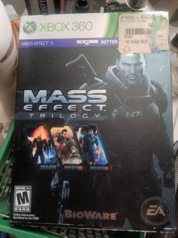 Mass effect Xbox 360 trilogy games