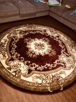 Brand new round rug size 7’7