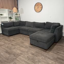 Dark Gray Thomasville Sectional Couch! Delivery Available!