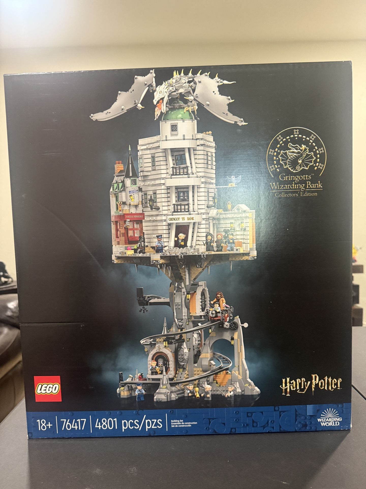Lego Harry Potter Gringotts Wizarding Bank Set 76417