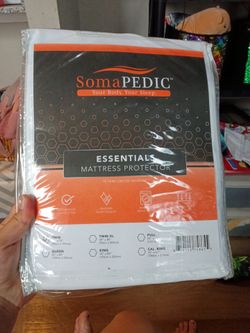 Soma pedic mattress protector for twin beds