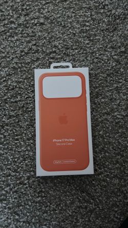 Brand NEW- iPhone 17 Pro Max- Orange Case
