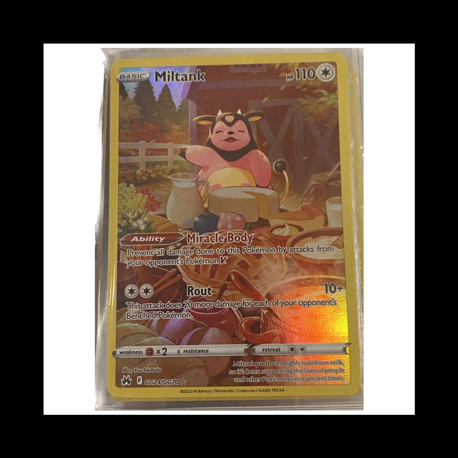 pokemon card miltank - 78/111 - Crimson Invasion Colorless Milk Cannon (60) Reveal any number of Moomoo Milk cards in your hand Pokmon Card: Miltank Galarian Full
