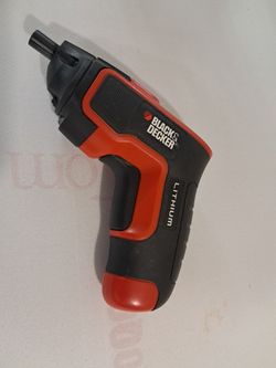 BLACK & DECKER KC460LN 3.6v Lithium Ion Easy Access Cordless Screwdriver (Charger Is Not Included)