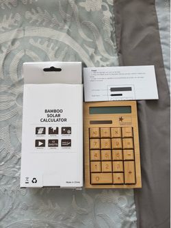 Starcloud solar bamboo calculator