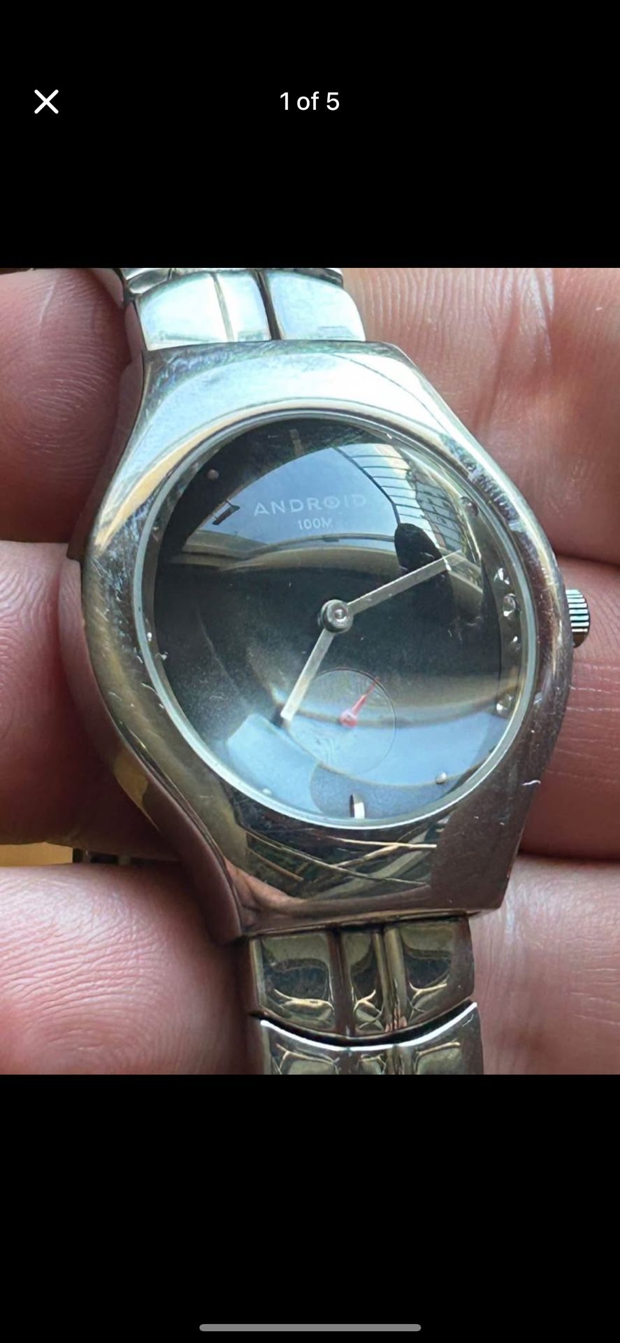 🐼🐼Ultra Rare Fancy Modern Unique ANDROID Men’s Watch AD70 Frontier 100WR🐼🐼