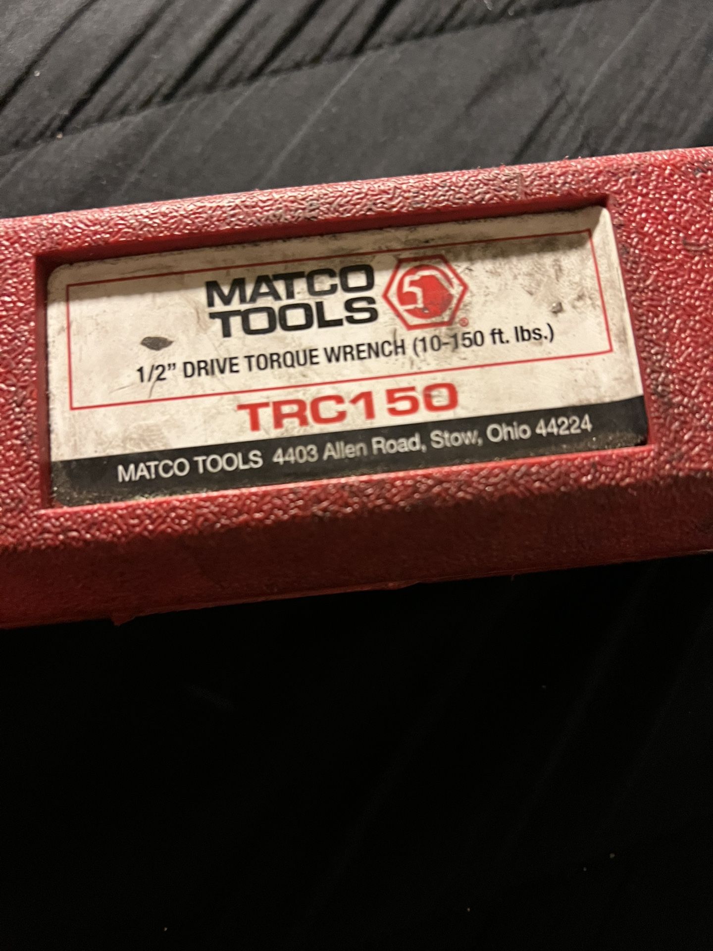 1/2 Drive Torque  Wrench