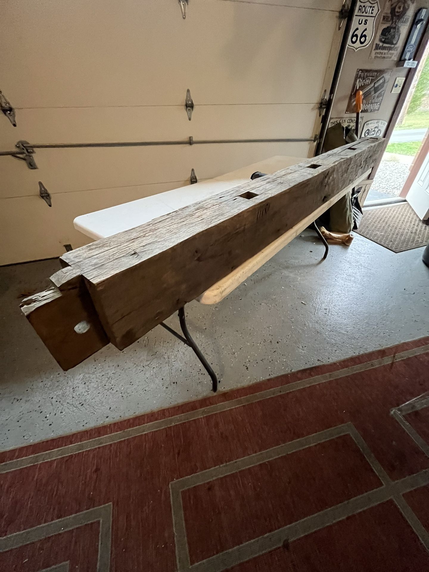 Barn Beam Mantle 