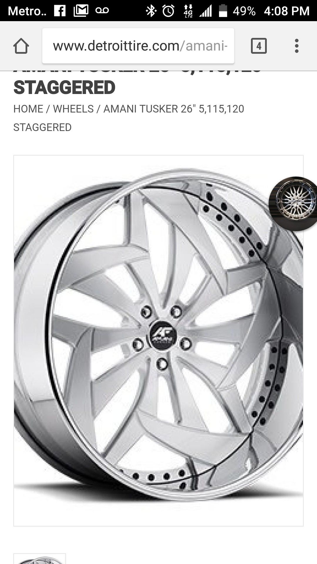 26 inch amani forged wheels with tires for Sale in Detroit, MI - OfferUp