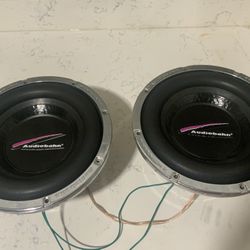 Audiobahn subwoofers old school