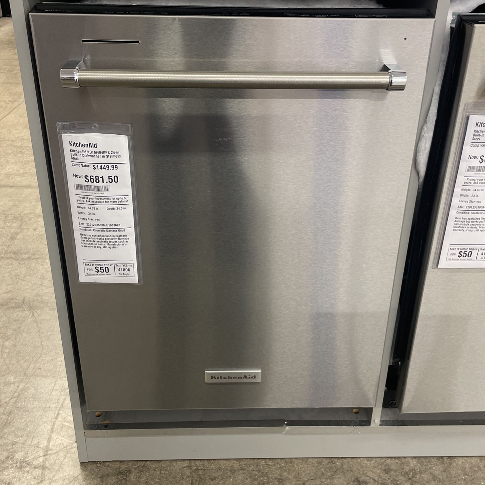 Dishwasher Review Kitchenaid Kdte334gps Dishwasher Kitchenaid