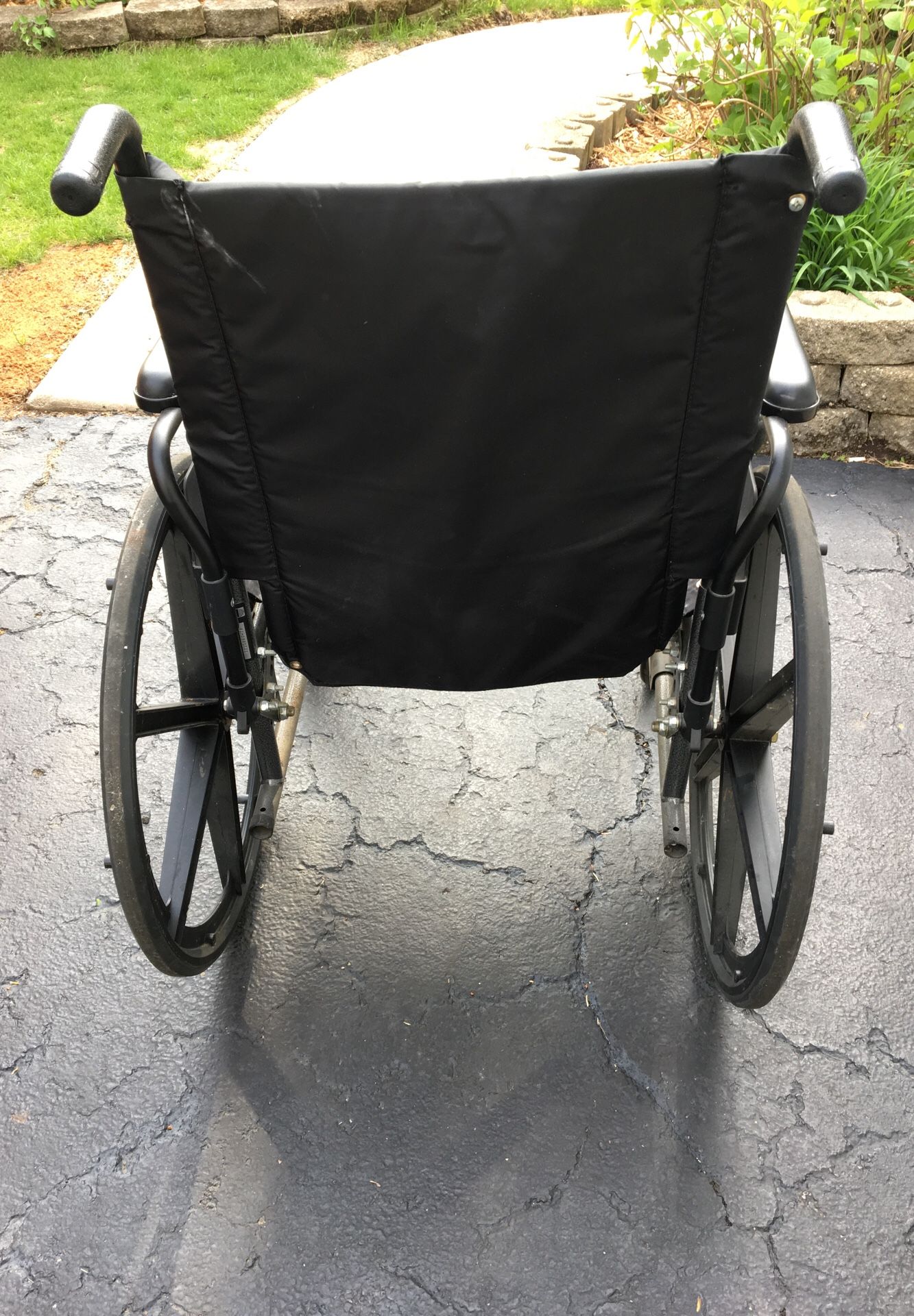 QUICKIE BREEZY 510 WHEELCHAIR FOLDABLE MOBILITY PUSH MEDICAL WHEELCHAIR