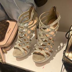 Rhinestone Heels 