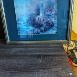 ($15) 2 Thomas Kinkade Framed Prints