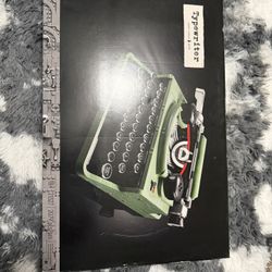 Retired Typewriter Lego Set