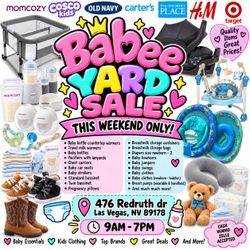 Tons of baby stuff for sale more than I can list