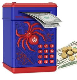 Spider Fingerprint Piggy Bank, ATM Piggy