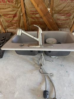 Kitchen Sink And Faucet