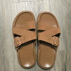 Chaco Women's Townes Slides (Size 8) Color: Cashew