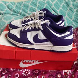 Nike Court Purple Dunks