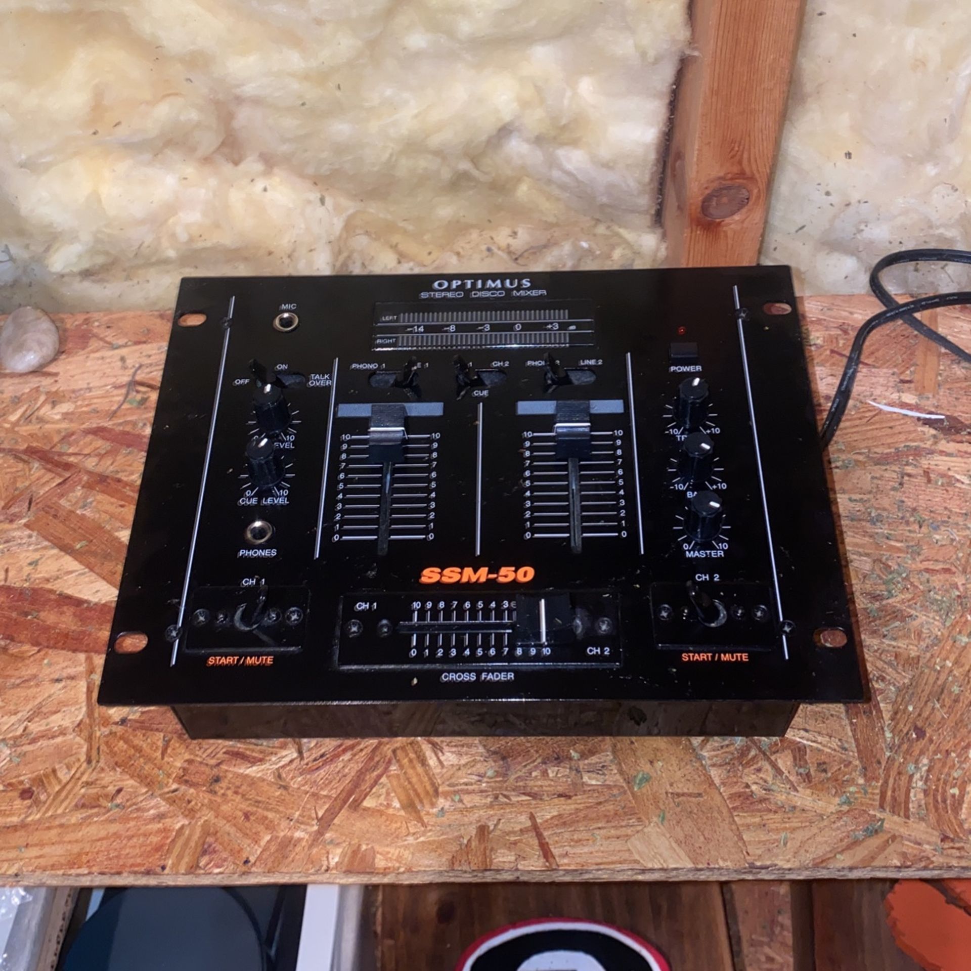 Vintage Stereo Disco Mixer