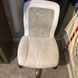 White desk Chair