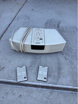 An Original Bose Wave Radio (Series 1) with two remotes